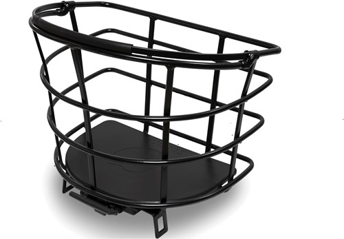 Fiets Cortina Mand Tokyo AVS 30L zwart halfrond 40x32x26cm