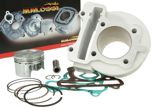 Cilinder Malossi 80 cc (Ø52 mm) Kymco 4T/ AGM 4T/ BTC 4T/ Peugeot 4T/ SYM 4T aluminium 3113243