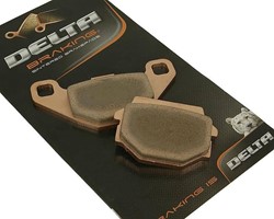 Remblokset Delta Braking voor Derbi / Aprilia / Peugeot / Gilera / Piaggio / Rieju / CPI DB2060