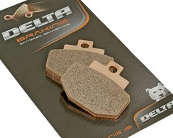 Remblokset Delta Braking voor Vespa / Gilera / Piaggio Achterzijde DB2086