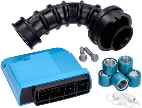 ECU CDI INJTRONIC Naraku Kit Euro 4 Vespa Primavera E4 / Vespa Sprint E4 / Piaggio Liberty E4 / Piaggio Zip E4 IGET EURO 4 snel NK390.55 (Voor Originele Cilinder)