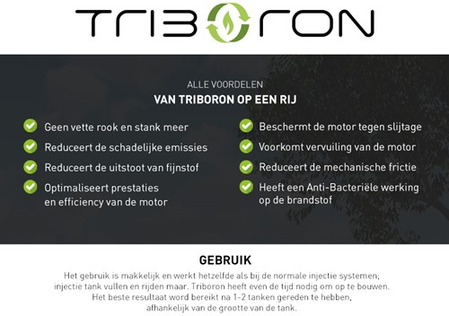 Package Deal Triboron 2 takt olie vervanger voor brommers en scooters met oliepomp (stank en rookvrije tweetakt olie)-2