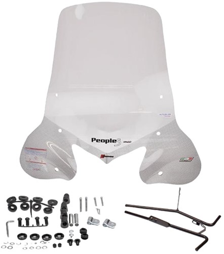 Windscherm Faco Kymco People S 4T 50cc - 125cc vanaf 2005 T/m 2017  Hoogte 695mm