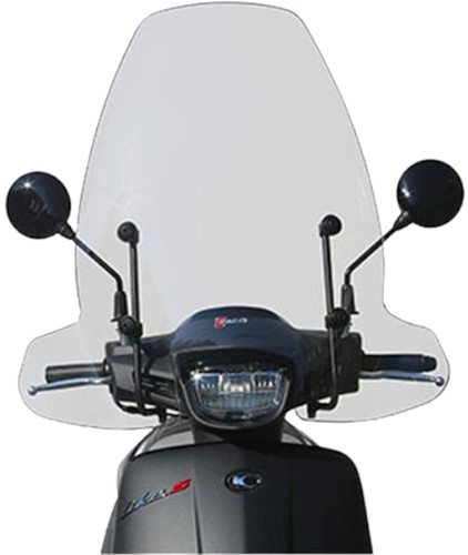 Windscherm Faco voor Kymco Like S 50 / 125 V.a 2022 - Hoog Transparant