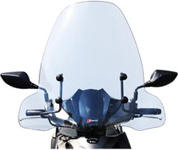Windscherm Faco voor Kymco Agility 50 / 125 V.a 2022 - Hoog - Transparant