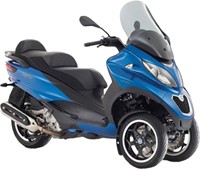 windscherm piaggio mp3 250cc / 400i cc faco Hoogte 510mm dark-2