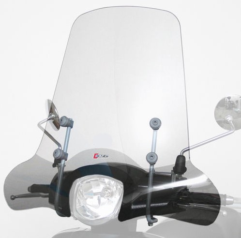 windscherm piaggio fly 50cc / 125cc v.a 2012 faco Hoogte 720mm