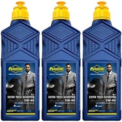 Package Deal Motorolie 5w40 1 Liter Vol Synthetisch Ester Tech Scooter Putoline