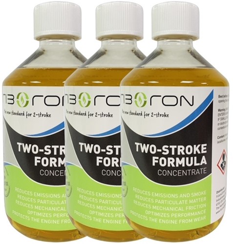 Package Deal Triboron 2 Takt Olie Vervanger Concentraat Zelf Mengen 1:100 (stank En Rookvrije Tweetakt Olie)