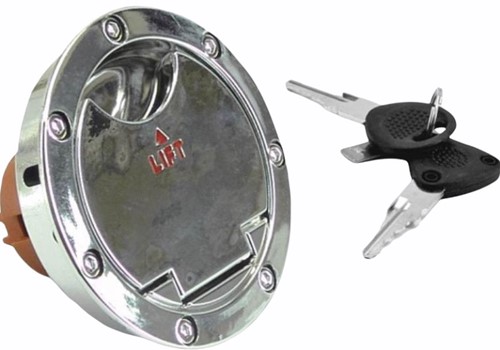Benzinetankdop (Chroom) Yamaha Aerox Tot 2012 / Cpi Aragon (Met Slot)