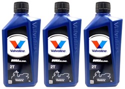 Package Bundel 2-Takt mengolie valvoline voor 2-Takt brommers / scooters 1liter - half synthetisch