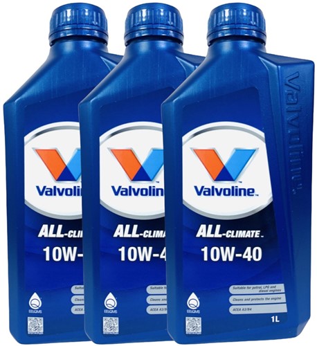 Package Deal Motorolie 10w40 All Climate 4-Takt Scooter 1Lt - Valvoline - AANRADER