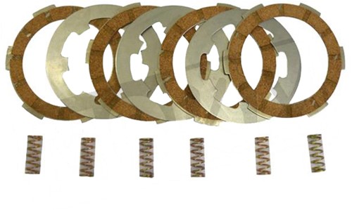 koppelingsplaat set vespa pk50 (7-delig)