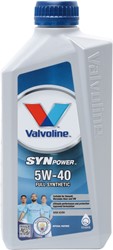 Motorolie Valvoline SYNpower 5W40 vol synthetisch voor Piaggio 4T / Vespa 4T / Gilera 4T / Kymco 4T / BTC 4T / AGM 4T / SYM 4T 1L