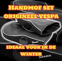 Handmoffen Set Leer Vespa Primavera / Vespa Sprint / Vespa Lx 50 / Vespa Lxv / Vespa S Origineel 605860M-3