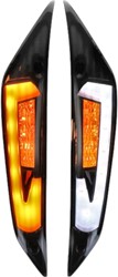 Knipperlicht Set Power1 Evo-3 Voor Piaggio Zip 2000 Matrix Titanium