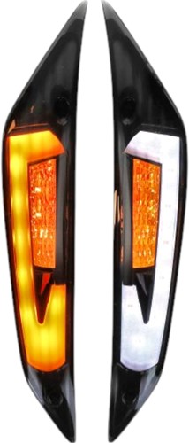 Knipperlicht Set Power1 Evo-3 Voor Piaggio Zip 2000 Matrix Titanium