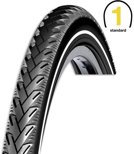 Fiets Buitenband ReXway Mencos 28x1 5/8 x 1 3/8 (37-622) 700x35C Bruin [Type 1]