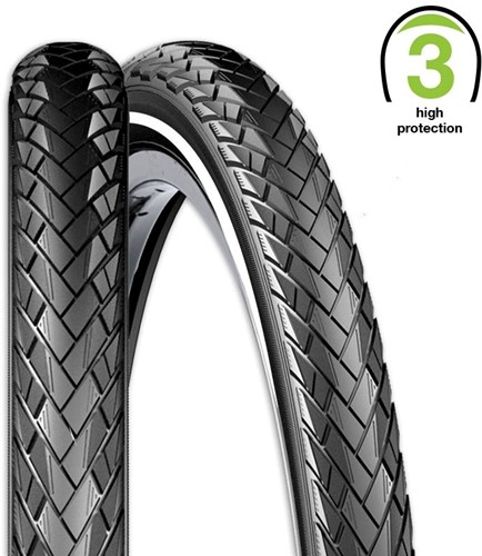 Fiets Buitenband ReXway Serpiente 20 x 1.75 (47-406) Zwart [Type 3]