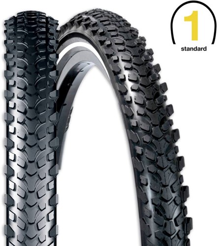 Fiets Buitenband Reway Rough Rider 26 x 2.125 (54-559) Zwart [Type 1]