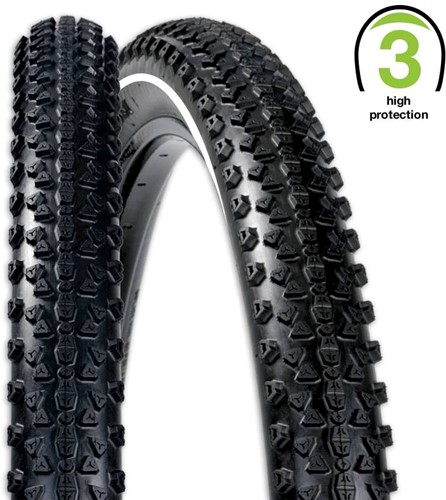 Fiets Buitenband ReXway Connector 27.5 x 2.10 (54-584) Zwart [Type 3]