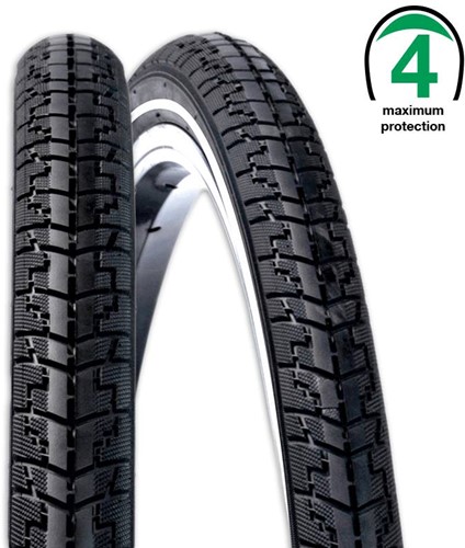 Fiets Buitenband ReXway Dart 28 x 1.25 (32-622) (700 x 32C) Zwart [Type 3]