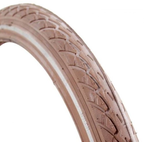Fiets Buitenband Deli Tire 20 x 1.75 (47-406) Bruin Met Reflectie