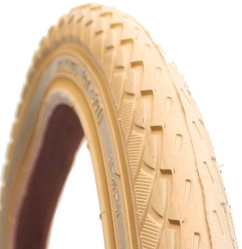 Fiets Buitenband Deli Tire 24 x 1.75 (47-507) BMX Créme Met Reflectie