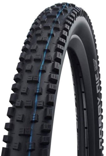 Fiets Vouwband Schwalbe Nobby Nic Addix Speedgrip Super Ground 26 x 2.40 (62-559) Zwart