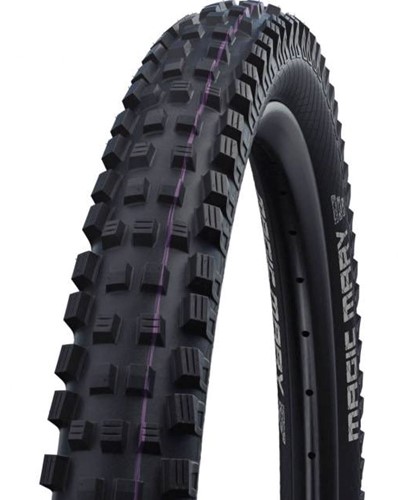 Fiets Vouwband Schwalbe Magic Mary Super Downhill Addix Ultra Soft 26 x 2.60 (65-559) Zwart