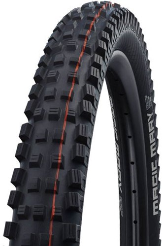 Fiets Vouwband Schwalbe Magic Mary Super Trail Addix Soft 26 x 2.35 (60-559) Zwart