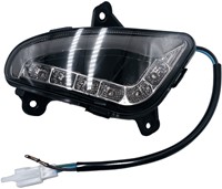 Knipperlicht Set Led Tube Agm Vx50 / Napoli / Rl 50 / China Lx Modellen [Achterkant) Smoke] - 50