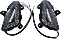 Knipperlicht Set Led Tube Agm Vx50 / Napoli / Rl 50 / China Lx Modellen [Achterkant) Smoke]