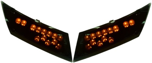 Knipperlicht Set Led Achter Piaggio Zip 2000 Smoke Weglopend