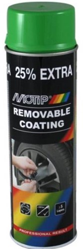 Motip Plastic Dip Sprayplast Groen Removable Coating 