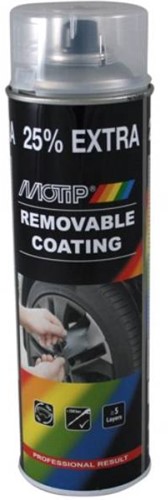 Motip Plastic Dip Sprayplast Transparant Removable Coating 