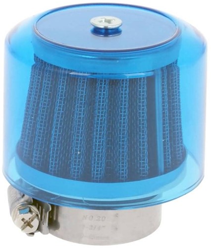 Powerfilter 101 Octane K&N Air Box Blauw Rechte Aansluiting Ø35