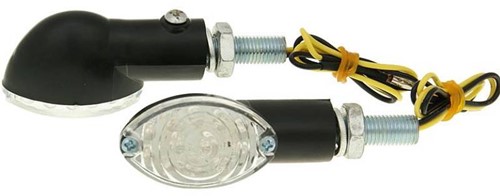 Knipperlicht Set Led M10 Blast Derbi Senda / Derbi Gpr 50 / Aprilia RS 50 / Aprilia SX 50 / Universeel Scooter / Bromfiets / Motorfiets