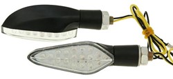 Knipperlicht Set Led M10 Shadow Derbi Senda / Derbi Gpr 50 / Aprilia RS 50 / Aprilia SX 50 / Universeel Scooter / Bromfiets / Motorfiets