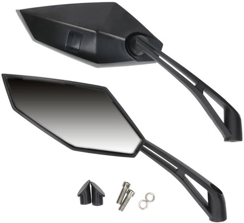 Spiegelset 101 Octane Zwart Scooter Universeel (M8 bouten)