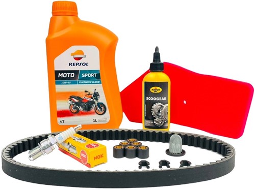 Onderhoudspakket klein AGM VX 50 4T / BTC Riva 4T 50 / Napoli 4T 50 / IVA Lux 4T 50 / Senzo Riva 4T 50 [10inch Wielen]