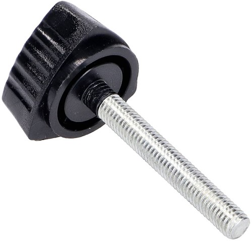 Zijkap Bout Puch Maxi Kort p.stuk Lengte 36.5mm Zwart
