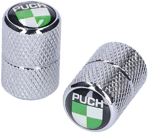 Ventieldop Set Puch Maxi 2.pcs Universeel + Puch Logo