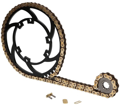Ketting & Tandwielen Set 11/52T 101 Octane Rieju MRT 50 Cross / Rieju MRT 50 Cross Racing / Rieju MRT 50 SM / Rieju MRT 50 SM Racing
