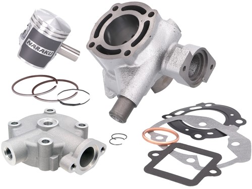 Cilinder 50cc (40mm) Naraku + Kop Peugeot Speedfight 3 / Speedfight 4 / Peugeot Jet Force C-Tech 2013 (watergekoeld) KIT.Z.NK103.03