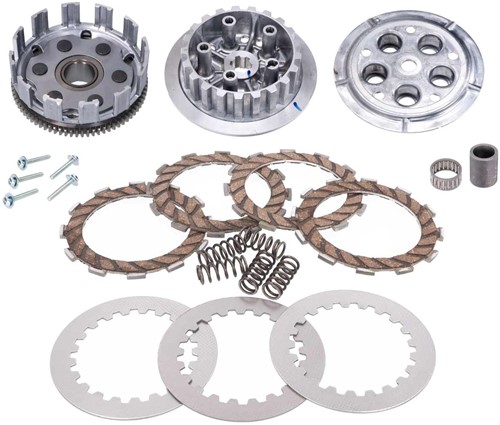 Koppeling Kompleet voor Aprilia-RS4 50 / Aprilia-SX 50 / Derbi-Senda 50 R X-Treme / Derbi-Senda 50 SM Racing / Gilera-SMT 50