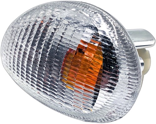 Knipperlicht Mod. Origineel (Linksvoor) Vespa Et2 / Vespa Et4 Oranje Helder Glas Origineel Model - 40