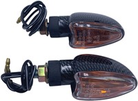 Knipperlicht Set (Carbon) Derbi Senda / Derbi Gpr 50 / Aprilia RS 50 / Aprilia SX 50 / Universeel Scooter / Bromfiets / Motorfiets - 50