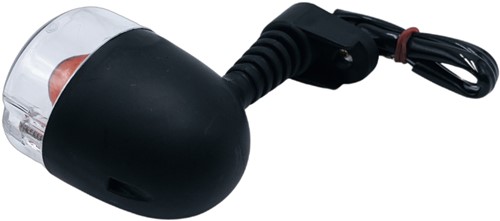 Knipperlicht Set Helder Glas (Rond Model) Universeel Scooter / Schakelbrommer  - 40
