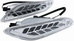Knipperlichtset DMP Led Vespa Sprint en Primavera Achterzijde Helder